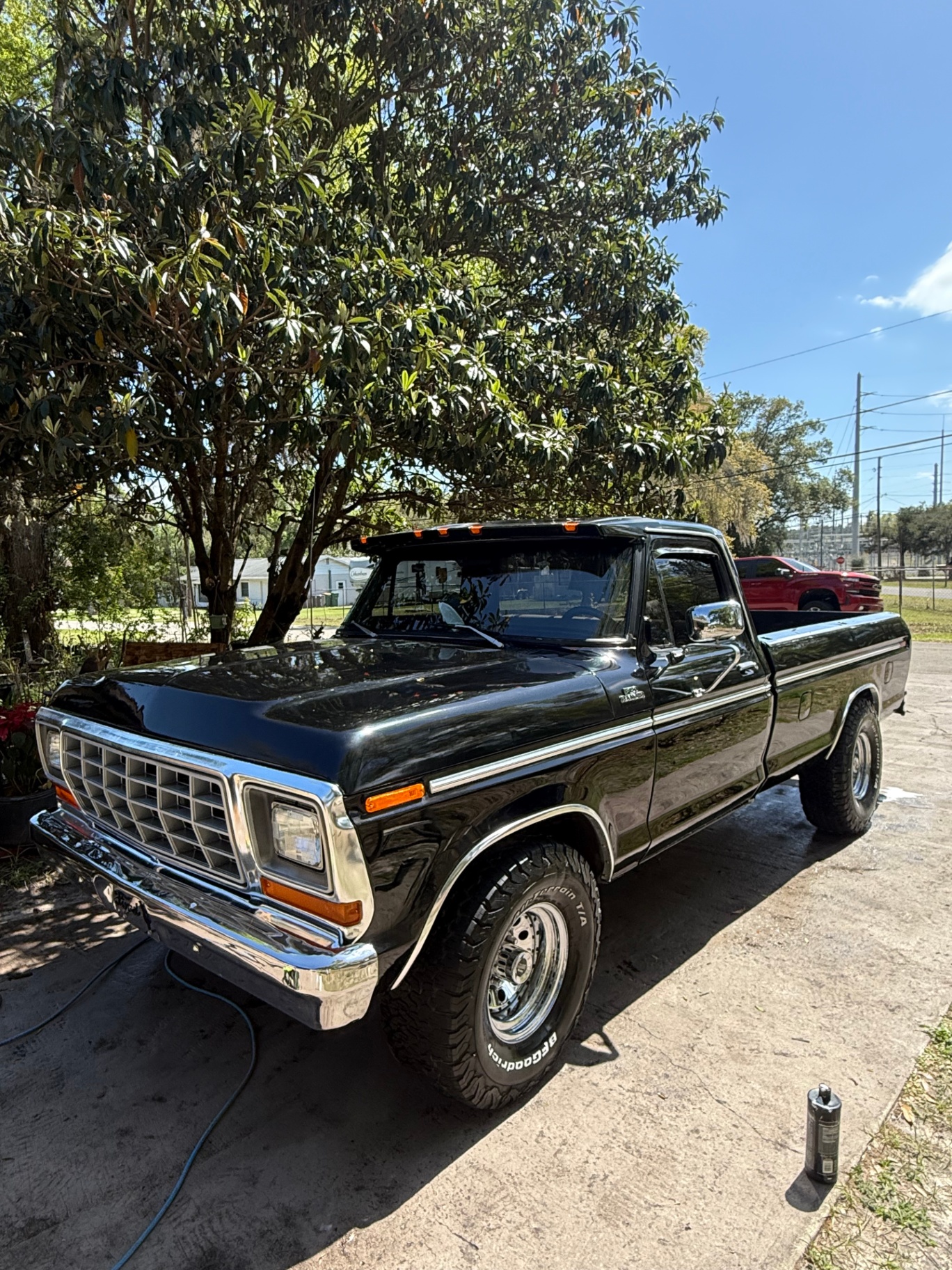 Citrus Coatz ceramic coating on classic Ford truck